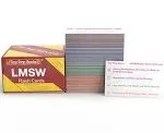 LMSW Exam Prep 2023 and 2024 Study Cards