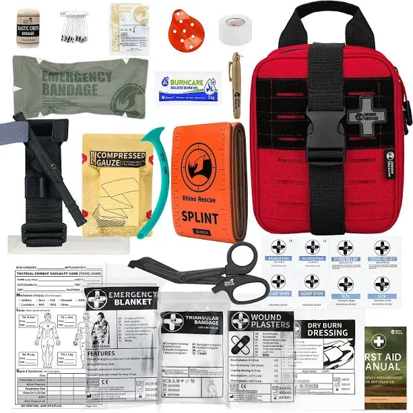 RHINO RESCUE IFAK Trauma First Aid Kit