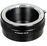 Fotasy PK Lens to E Mount Adapter, K Mount E Adapter, PK Lense to E, Compatible with K-Mount Lens Sony a7 a7R a7s II III IV a9 a7c Alpha 1 a6600 a6500 a6400 a6300 a6100 a6000 a5100 a5000 a3500 ZV-E10