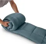 Coleman Tidelands Mummy Insulated Sleeping Bag 50° Big &amp; Tall , Gray