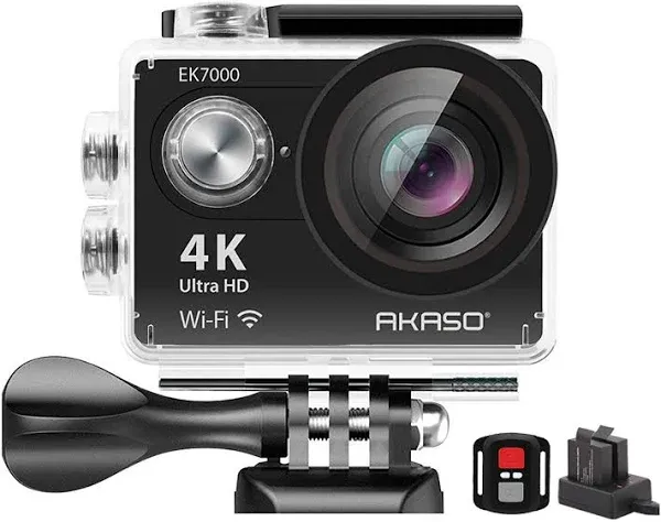 Akaso EK7000 4K Wifi Action Camera Ultra HD Waterproof Camcorder 12mp