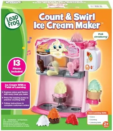 LeapFrog Count and Swirl Ice Cream Maker