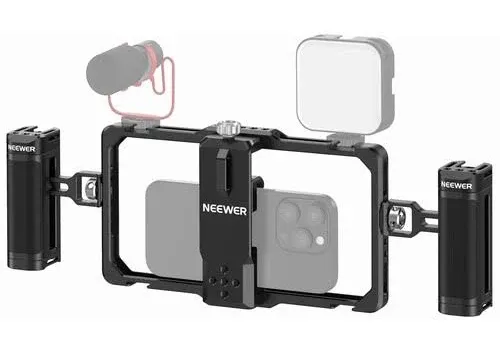 NEEWER Universal Phone Cage Kit With Dual Handle