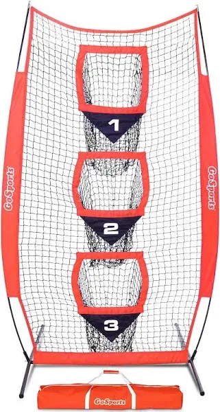 Portable 8 x 4 ft Football Target Net with 3 Target Pockets - Choose Your Color