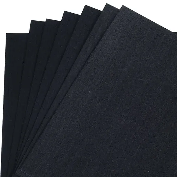 Dyed Black Veneer, 12 inch x 12 inch, 3-Piece