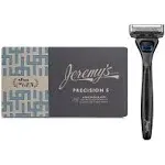 Jeremy&#039;s Razor PRECISION 5 TRIAL KIT / 2nd Generation - Handle + 1 Cartridge