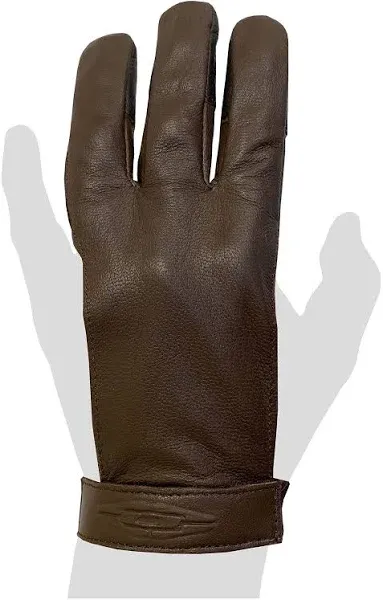 Dakota/Damascu<wbr/>s Glove, Brown, Small