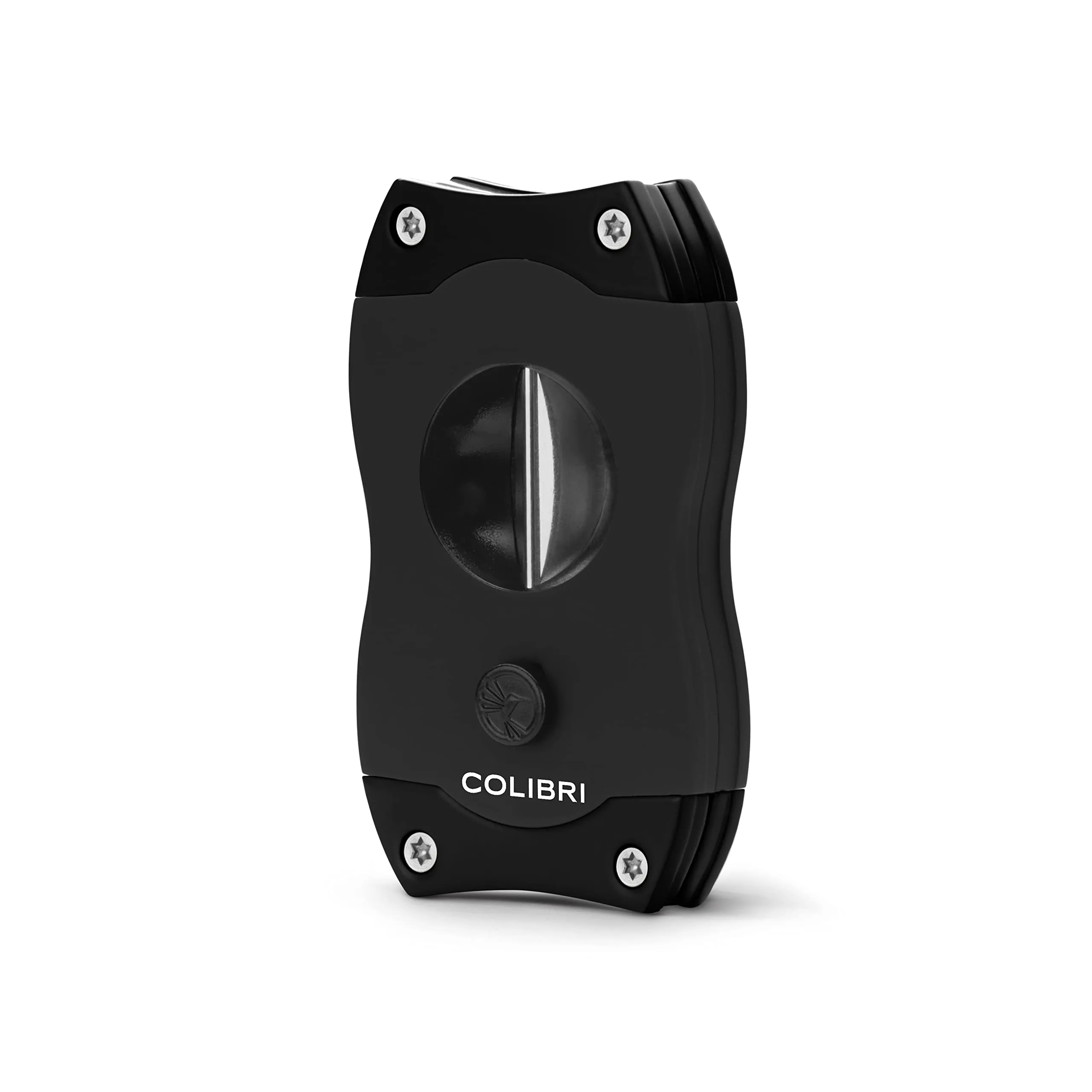 Colibri V-CUT Cigar Cutter - Black and Black