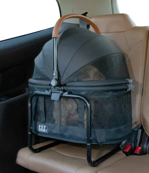 View 360 Pet Carrier &amp; Car Seat with Booster Seat Frame for Small Dogs &amp; Cats...