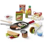 Melissa &amp; Doug Fill &amp; Fold Taco &amp; Tortilla Set   Kitchen accessories   Role play