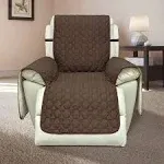  30 Inch Recliner Cover - 100% Waterproof Slipcovers Anti-Slip Large 30&#034; Brown