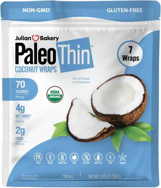 Julian Bakery PaleoThin Coconut Flakes