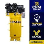 EMAX PE10V080V1 10 HP 1-Phase 80 Gallon Industrial Plus Vertical Air Compressor