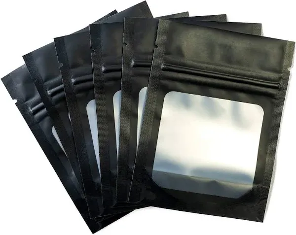 Hanser Smell Proof Odorless Mylar Resealable Foil Pouch Bags