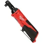 Milwaukee M12 Cordless 3/8&#034; Lithium-Ion Ratchet - 2457-20 -   New