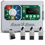 Rain-Bird Controller Indoor Outdoor Lawn Irrigation Sprinkler Timer ESPME3 (+ WiFi + 3 Modules)