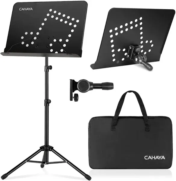 CAHAYA 2 in 1 Dual Use Sheet Music Stand