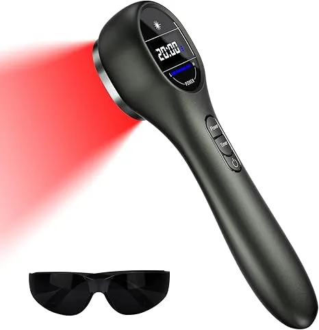 Red Light Device for Body, Near Infrared Light for Joint Muscle Reliefwith LED Display (3 x 808nm +14 x 650nm)