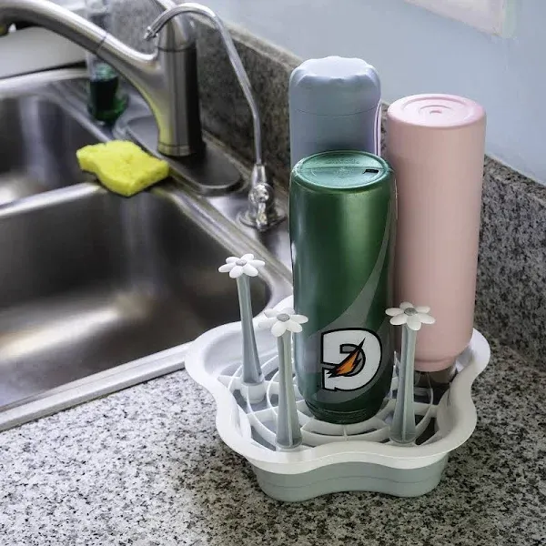 Countertop Drying Rack - Ideal for Insulated Water Bottles, Drinking Glasses,...