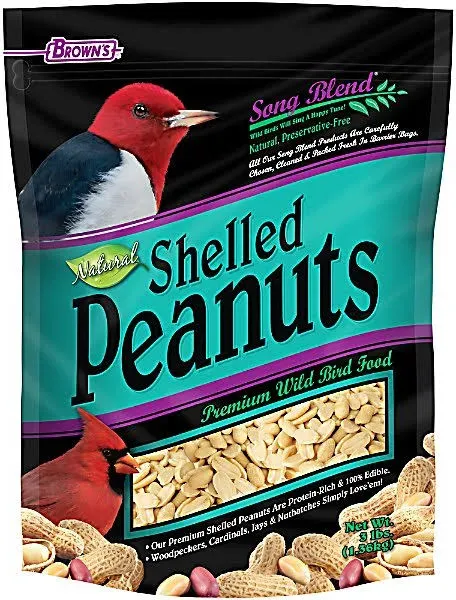 Brown's Shelled Peanuts