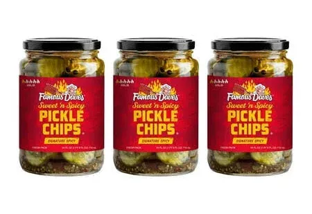 Famous Dave's Signature Spicy Pickle Chips