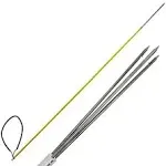 Scuba Choice 5&#039; One Piece Spearfishing Fiber Glass Pole Spear with 3 Prong Ba...