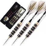 23 Grams Steel Tip Darts Black Coating Brass Barrels