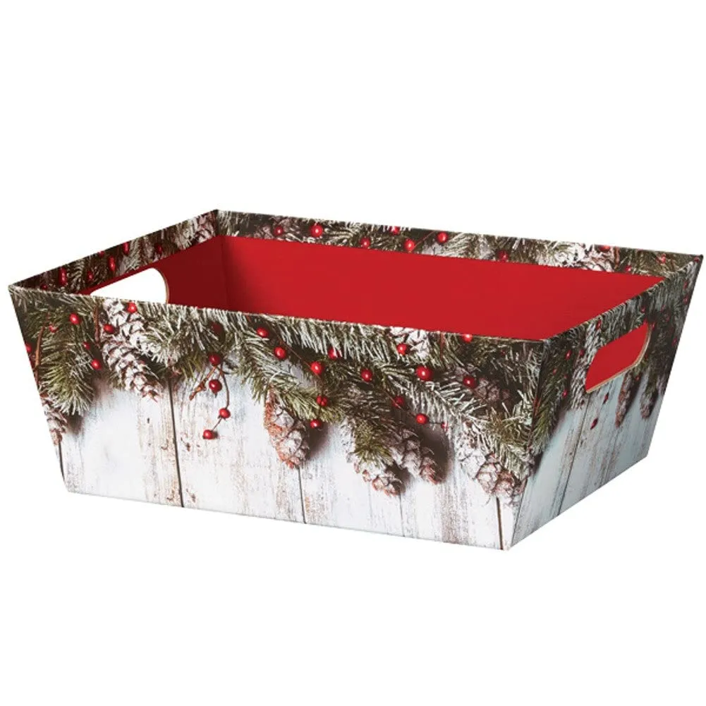 Wraps Rustic Berries Large Wide Base Market Tray