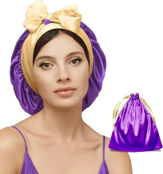 Wonder Family 100% Mulberry Silk Bonnet