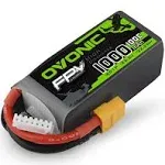 OVONIC 1000mAh 6S 100C Lipo Battery with XT60 Plug for FPV Racing RC Quadcopter