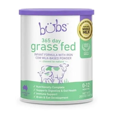 Bubs 365 Day Grass Fed Infant Formula