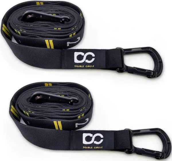 Quick Adjust Numbered Straps For Gymnastic Rings Carabiner System And Exercise V