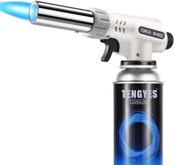 TENGYES Kitchen Butane Blow Torch Lighter