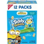 Teddy Grahams Honey Graham Crackers Snack Packs - 12-1 Oz