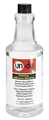 32 Ounce Commercial Framing Adhesive Remover Bottle, un-du Products