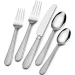 Gourmet Basics by Mikasa Westfield Frost 45-Piece Flatware Set