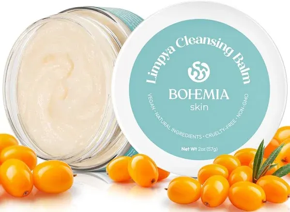 BOHO Skin Cleansing Balm - Hydrating &amp; Moisturizing Facial Cleanser &amp; Makeup ...