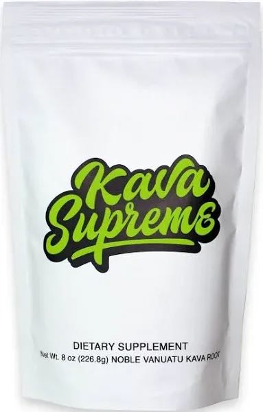 Kavafied KAVA Supreme - Noble Vanuatu Kava Root Powder (8oz)