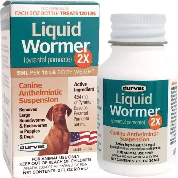 Durvet 2X Liquid Wormer