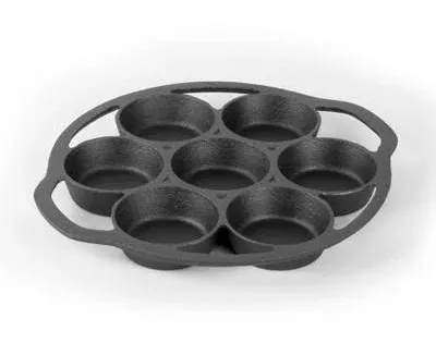 Commercial Chef Cast Iron Biscuit Pan