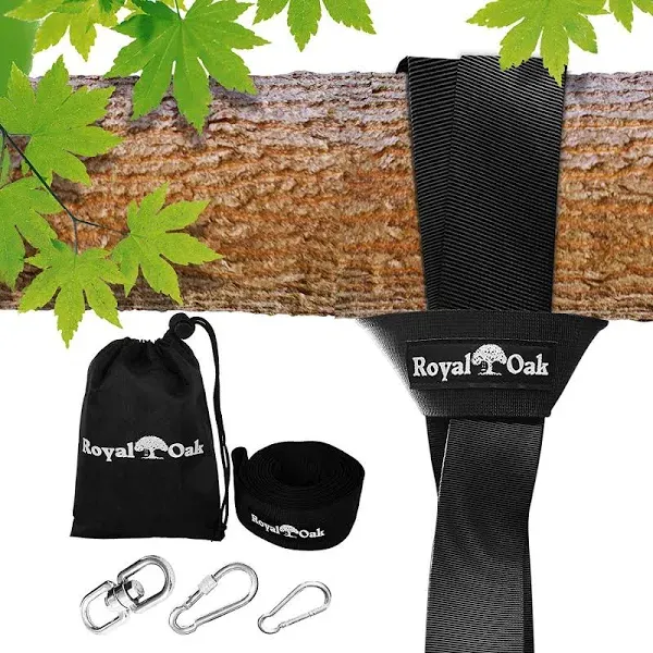 Easy Hang (8FT) Tree Swing Strap X1 - Holds 2200lbs. - Heavy Duty 8 Feet Single