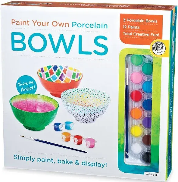 Paint Your Own Porcelain Bowls