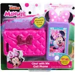 Disney Junior Minnie Mouse Chat w/ Me Light Sound Cell Phone Set Christmas Gift