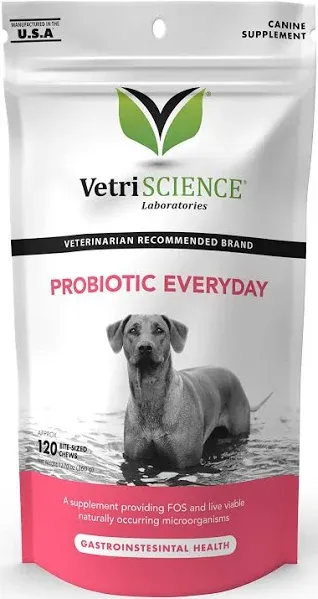 VetriScience Probiotic Everyday Chews for Dogs