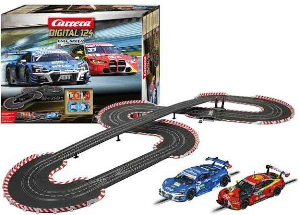 Carrera Digital 124 Full Speed Digital Slot Car Racing Set