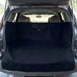 Frontpet XLarge Adjustable Padded Quilt Interior Cargo Cover Pet Liner, Black