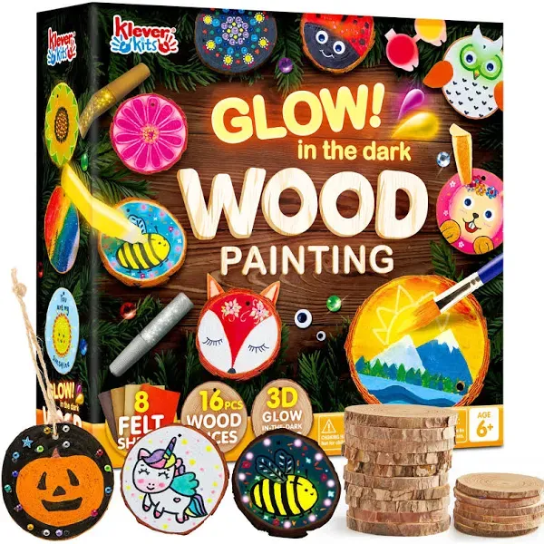 Klever Kits Wooden Painting Craft Kit