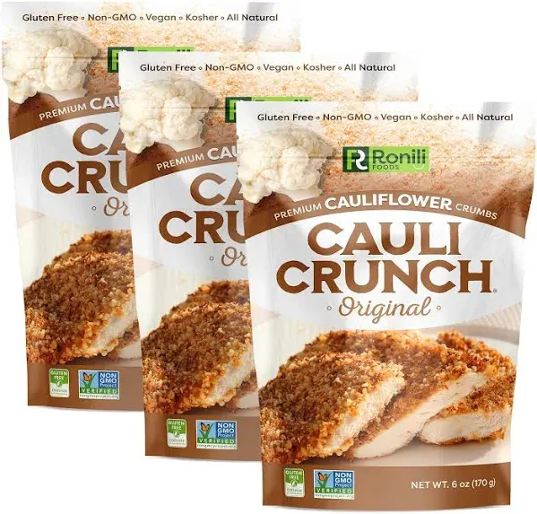 Cauli Crunch Original Cauliflower Crumbs 6 oz