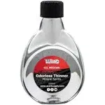 U.S. Art Supply Odorless Mineral Spirits Thinner, 500ml / 16.9 Fluid Ounce Container