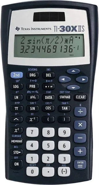 Texas Instruments Ti-30xiis Scientific Calculator